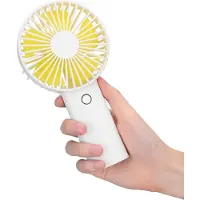 Yunong Mini ventilateur portable 2025 avec batterie rechargeable de 4 000 mAh, 3 vitesses, pour l'intérieur