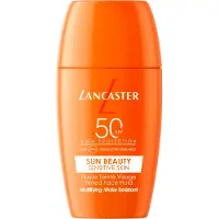 Lancaster Sun Sensitive Tinted Mattifying Fluid émulsion matifiante waterproof SPF 50 30 ml