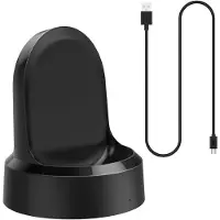 Huismerk Compatible Charger For Samsung Gear S3/Gear S2/Gear Sport/Galaxy Watch, Dock Station Charger 2 In 1 Replacement Usb Charger Cable For Sm-R770/R760/R600n/R800/R805/R810