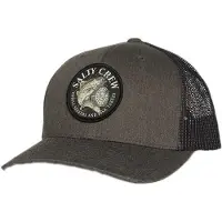Salty Crew Reel Fly Retro Trucker Cap Gris