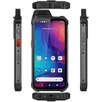 YONIS Smartphone 4GB+64GB IP68 Waterproof 5000mAh Battery Android 11 6.3 Inch NFC OTG Orange