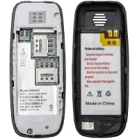 YONIS Téléphone Portable Mini 0.66 Pouce Bluetooth MP3 Dual SIM Batterie Longue Durée Rouge