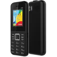 YONIS Téléphone Portable 1.77 Pouces 1800mAh Bluetooth FM MP3 MP4 Dual SIM Noir Rouge