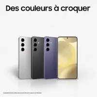 Samsung Galaxy S24 Smartphone 128 Go Noir - Reconditionné - Excellent état