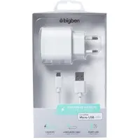 BigBen Interactive - Adaptateur Secteur - 2 A (Usb) - Blanc
