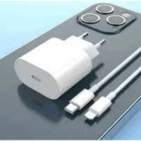 Autre Liwi-Chargeur Rapide Iphone Usb C 20w Avec Cable 1m Pour Iphone 13-13 Mini-13 Pro-13 Pro Max-12 11, Adaptateur Type C Prise Se[577]