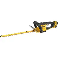 DeWalt Taille haies 55 cm écartement de 25 mm XR 18V 5 Ah Li-ion - - DCMHT564P1-QW