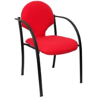Piqueras Y Crespo Hellin Bali Ergonomic Office Chair 2 Units Rouge