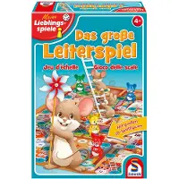 Schmidt Spiele Das große Leiterspiel, jeu de société, jeu pour enfants, jeu de société, jeu, 2 à 4 joueurs, 40553