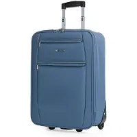 Itaca unisex. T71950-04 Mallette de voyage à 2 roues T71950 cowboy bleu -55x39x18cm (OSFA), Casuel, Polyester