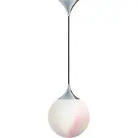 Wiz colors hanglamp ELIXIR - 1055lm - met afstandsbediening WiZmote - chroom (1055 lm)