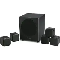 Mission M-CUBE+SE 5.1 systeem - Noir (Set, 150 W), Enceinte hifi + home cinéma, Noir