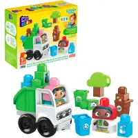 Mega Fisher-Price, Kit camion poubelle Bloks Green Town, Coloré