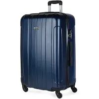 Itaca unisex. 771170-01 Grande valise XL rigide à 4 roues - 73x48x28cm (OSFA), Bleu, Casuel, ABS/Polycarbonate, Big