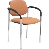 Nowy Styl Styl Bali With Arms Office Fixed Chair Marron