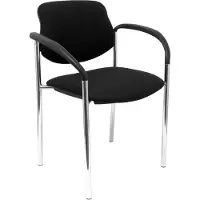 Nowy Styl Styl Bali With Arms Office Fixed Chair Noir