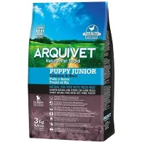 Arquivet Puppy Junior Chicken And Rice Dog Food Marron 3kg