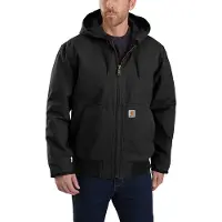 Carhartt Duck Active Jacket Noir S Homme