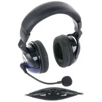 Saitek Gh20 Vibration Headset Casque Avec Fil Noir
