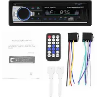 Generique Lecteur Mp3 Multimédia Avec Double Port Usb Pour Téléphone, Radio Fm, Aux, Disque U, Bluetooth, Lecture De Cartes, Chargeur 12v, Swm-530