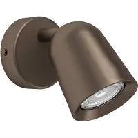 Eglo Wandleuchte 1er Spot Camaldoli bronze 9 x 11 cm