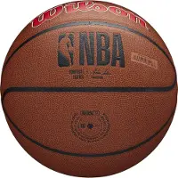 Wilson Ballon de basket NBA Atlanta Hawks PureFeel Cover - Taille 7 29,5"