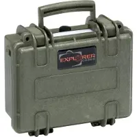 Explorer Cases Valise Outdoor 2209.G green with pick & pluck foam (L x H x P) (Mallette photo), Housse pour appareil photo, Vert