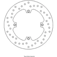 Sifam Kit Brake - Disque Frein Ducati Ø220x125x108,5 Nbtrou4xø8,5