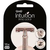 Wilkinson Sword Rasoirs de remplacement Intuition Double Edge Rose Gold (Lames) 15 pcs