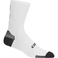 Giro Chaussette de Cyclisme Giro HRC Merino Studio Collection White Black-Pointures 46 - 50