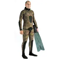 Spetton Med 3 Mm Spearfishing Wetsuit Vert M Homme
