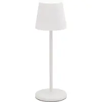 Security Plus LP-FE-WT Lampe de table à LED rechargeable FELINE, blanc