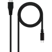 Nanocable Câble Usb 3.0 Usb-c vers Microusb-b noir 1m Nanocâble 10.01.1201-bk