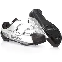 BRN 3 Straps Road Shoes Blanc EU 41