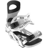 Bent Metal Metta Woman Snowboard Bindings Argenté M-L Femme