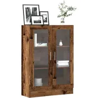 vidaXL Bibliothèque vieux bois 82,5x30,5x115 cm bois d'ingénierie