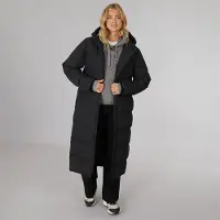 Bench Veste Imperméable Longue Elli Femme Noir