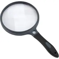 Seniorshop Loupe Latérale avec Poignée en Caoutchouc 2x130mm