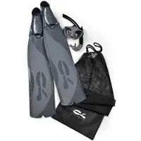C4 Predator+plasma Xl+mistral Soft+mesh Bag Équipement de pêche sous-marine Gris EU 42-43 Gris EU 42-43