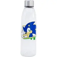 Stor Young Adult - Sega - Bouteille en Plastique Aqua - Sonic le Hérisson - 980 ML