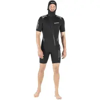 Mares Flexa Core 4/3 Mm Short Sleeve Shorty Noir 6 Homme