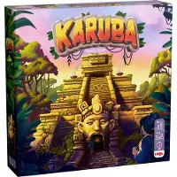 Haba Jeu de société Karuba : aventure stratégique, jeu familial à partir de 8 ans