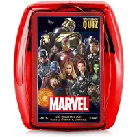 Winning Moves Quiz Marvel Cinematic Universe, Jeu de cartes, Fête, 12 ans, Jeu de famille