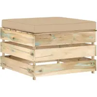 vidaXL Table basse blanche 102x50x36 cm Bois composite