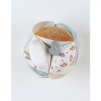 Noukie'S Babou & Kendi Balle Sensorielle Bleu, Beige Et Blanc De Noukies