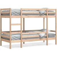 vidaXL Lit superposé 80x200 cm pin massif