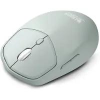 Urban Factory Onlee Color - Souris - ambidextre, 1600 dpi - droitiers et gauchers - optique - 6 boutons - sans fil - Bluetooth 5.0 LE - vert pastel