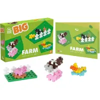 Plus plus Jeu de construction, + 2 ans, Ferme, 40 pièces,