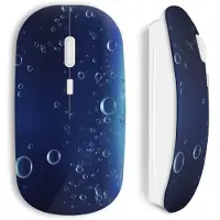 CAPACHEAP Souris Sans Fil Bubbles under water