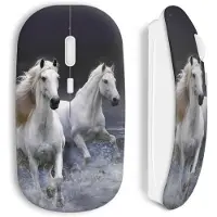 CAPACHEAP Souris Sans Fil Cheval chevaux water sprint
